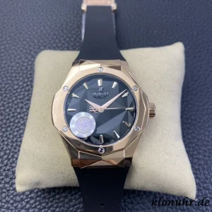 Hublot Classic Fusion 42mm Schwarzes Zifferblatt Automatik Kautschukarmband 1:1 Clone Watch