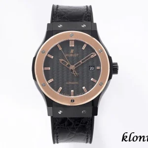Hublot Classic Fusion 42mm Charcoal Grey Swiss Automatic Leather 1:1 Clone Watch