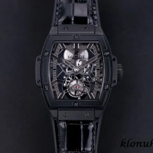 Hublot Masterpiece 45mm Skeleton Dial Swiss Automatic Leather 1:1 Clone Watch
