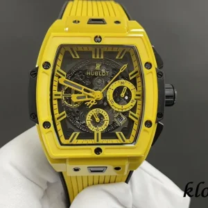 Hublot Spirit of Big Bang 42mm Gelb Automatik Kautschukarmband 1:1 Clone Watch