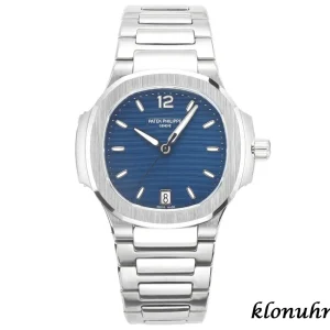Patek Philippe Nautilus 35mm Blue Dial Automatic Metal Bracelet 1:1 Clone Watch