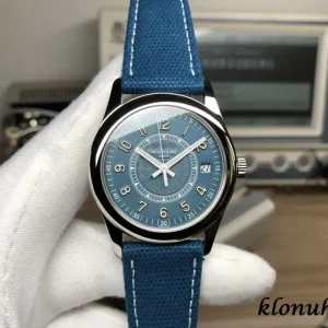 Patek Philippe Aquanaut 42mm Blaue Zifferblatt Automatik Kautschukarmband 1:1 Clone Watch