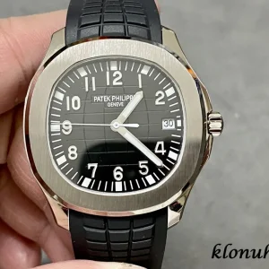Patek Philippe Nautilus 40mm Black Dial Automatic Rubber 1:1 Clone Watch