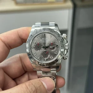 Rolex Daytona 4130 Grau Automatik Metallarmband 1:1 Clone Watch