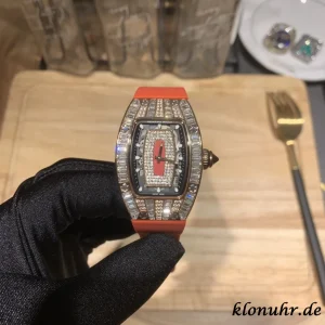 Richard Mille RM007 31MM Black Dial Swiss Automatic Kautschukarmband 1:1 Clone Watch