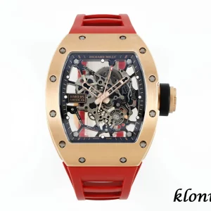 Richard Mille RM035 Americas 42mm Black Dial Automatic Rubber 1:1 Clone Watch