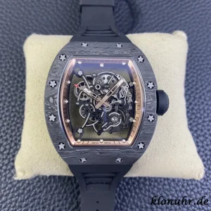 Richard Mille RM055 42mm Skeleton Dial Swiss Automatic Kautschukarmband 1:1 Clone Watch