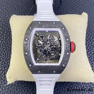 Richard Mille RM055 42mm Skeleton Dial Swiss Automatic Kautschukarmband 1:1 Clone Watch