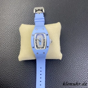 Richard Mille RM 07-01 Blue Ceramic Shell Swiss Automatic Kautschukarmband 1:1 Clone Watch