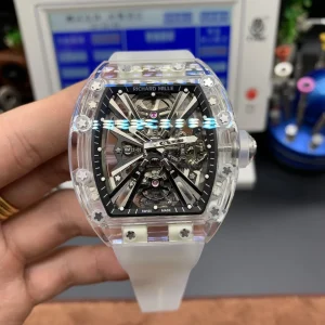 Richard Mille RM12-01 42mm Skeleton Dial Swiss Automatic Kautschukarmband 1:1 Clone Watch