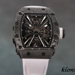 Richard Mille RM12-01 Schwarz Zifferblatt Automatik Kautschukarmband 1:1 Clone Watch