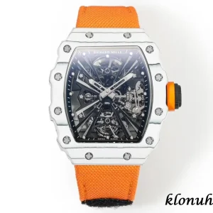 Richard Mille RM12-01 42mm Black Dial Swiss Automatic Kautschukarmband 1:1 Clone Watch