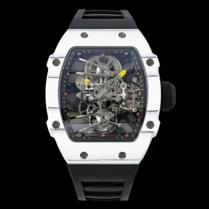 Richard Mille RM 27-02 45mm Dunkelblaues Zifferblatt Automatik Kautschukarmband 1:1 Clone Watch