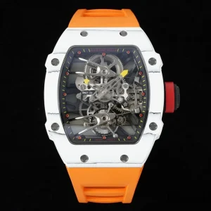 Richard Mille RM 27-02 45mm Dunkelblau Schweizer Automatikwerk Kautschukarmband 1:1 Clone Watch