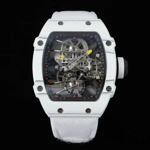 Richard Mille RM 27-02 45mm Skeleton Dial Swiss Automatic Kautschukarmband 1:1 Clone Watch
