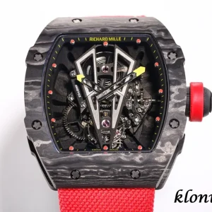 Richard Mille RM27-03 Black Dial Swiss Automatic Kautschukarmband 1:1 Clone Watch