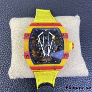 Richard Mille RM27-03 43.5mm Multicolor Swiss Automatic Kautschukarmband 1:1 Clone Watch