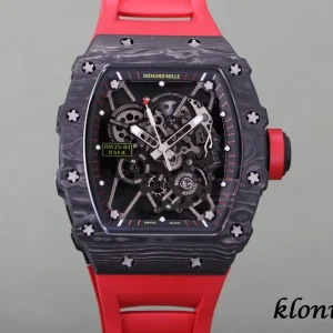 Richard Mille RM35-01 Black Dial Swiss Automatic Rubber Band 1:1 Clone Watch