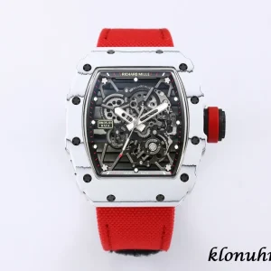 Richard Mille RM 35-01 Rafael Nadal 45mm Black Dial Automatic Rubber 1:1 Clone Watch