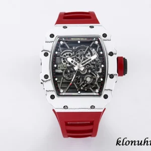 Richard Mille RM 35-01 Rafael Nadal 45mm Black Dial Swiss Automatic Kautschukarmband 1:1 Clone Watch