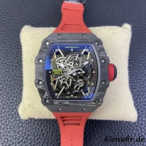 Richard Mille RM35-02 Blue Dial Automatic Rubber Band 1:1 Clone Watch