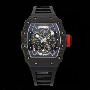 Richard Mille RM35-02 42mm Black Dial Swiss Automatic Kautschukarmband 1:1 Clone Watch