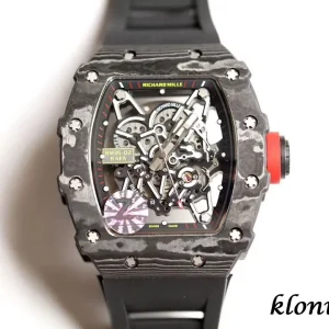Richard Mille RM35-02 45mm Skeleton Dial Swiss Automatic Kautschukarmband 1:1 Clone Watch