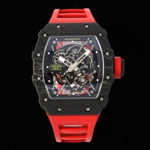 Richard Mille RM35-02 Rafael Nadal 42mm Black Dial Swiss Automatic Rubber 1:1 Clone Watch