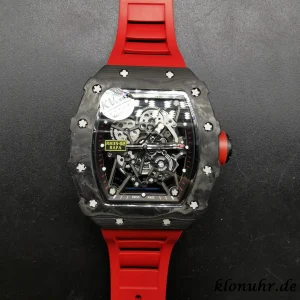 Richard Mille RM35-02 45mm Skeleton Dial Swiss Automatic Kautschukarmband 1:1 Clone Watch