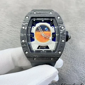 Richard Mille RM52-05 Pharrell Williams 45mm Mars Zifferblatt Automatik Metallarmband 1:1 Clone Watch