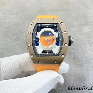Richard Mille RM52-05 Pharrell Williams 45mm Mars Zifferblatt Schweizer Automatikwerk Kautschukarmband 1:1 Clone Watch