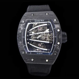 Richard Mille RM 59-01 Black TPT Carbon Swiss Automatic Kautschukarmband 1:1 Clone Watch