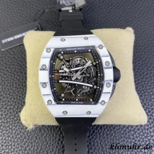 Richard Mille RM 61-01 42mm Black Dial Swiss Automatic Kautschukarmband 1:1 Clone Watch