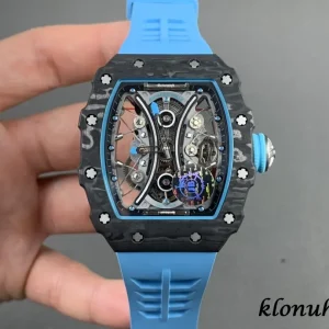 Richard Mille RM 67-01 Sky Blue Kautschukarmband 1:1 Clone Watch