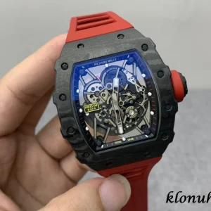 Richard Mille RM35-02 Blue Dial Swiss Automatic Kautschukarmband 1:1 Clone Watch