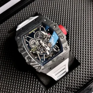 Richard Mille RM35-02 White Dial Swiss Automatic Kautschukarmband 1:1 Clone Watch