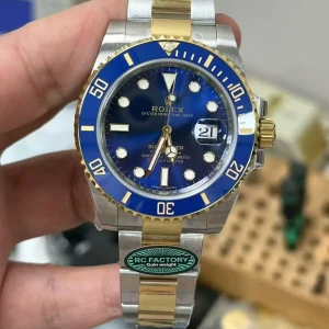 Rolex Submariner 40mm Blue Dial Automatic Metal Bracelet 1:1 Clone Watch
