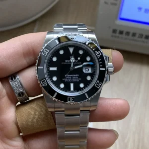 Rolex Submariner 41mm Black Dial Automatic Metal Bracelet 1:1 Clone Watch