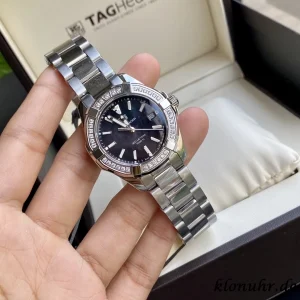 Tag Heuer Aquaracer 35mm Black Dial Swiss Quartz Metal Bracelet 1:1 Clone Watch
